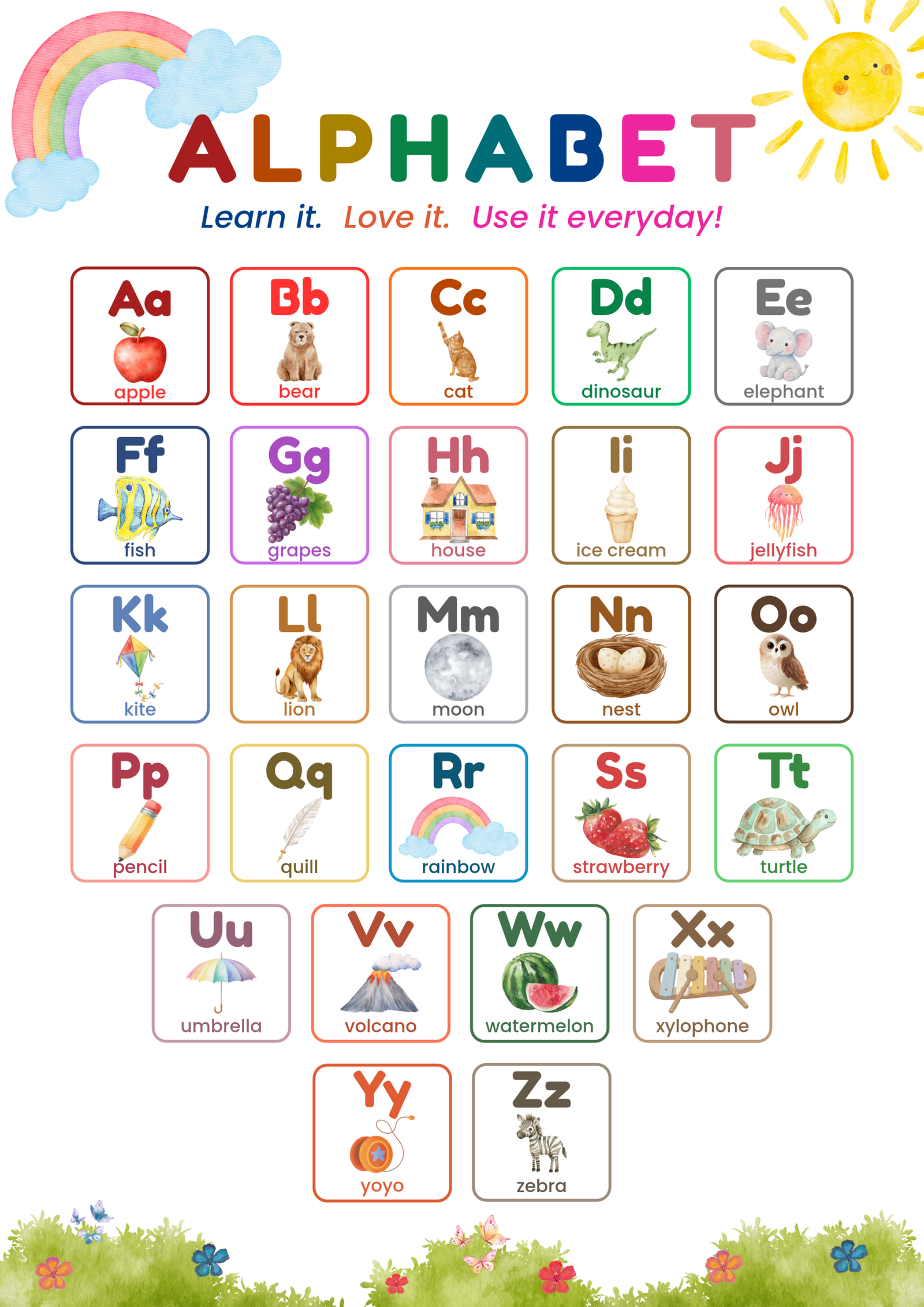 Alphabet Worksheets sample 1